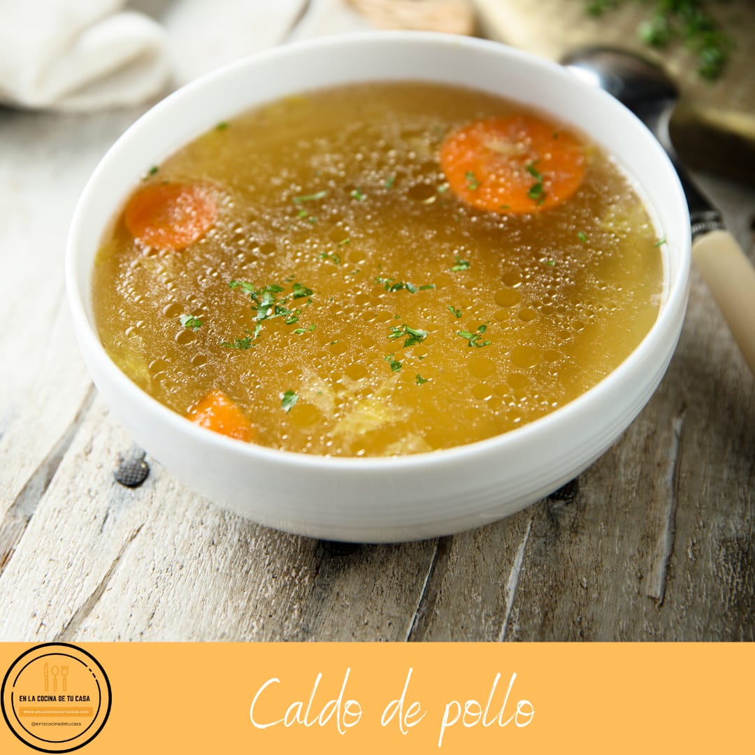 caldo de pollo