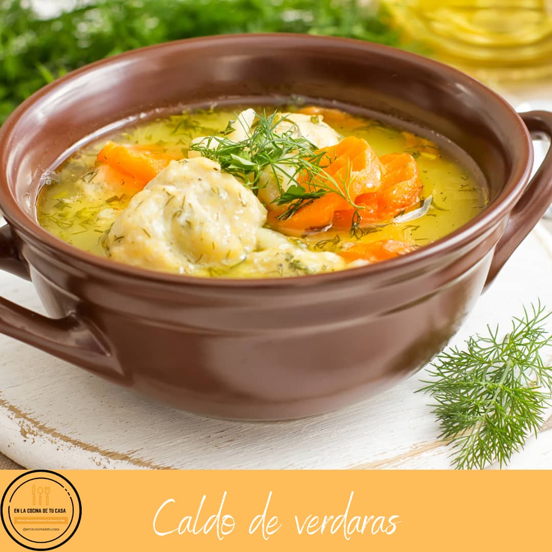 caldo de verduras