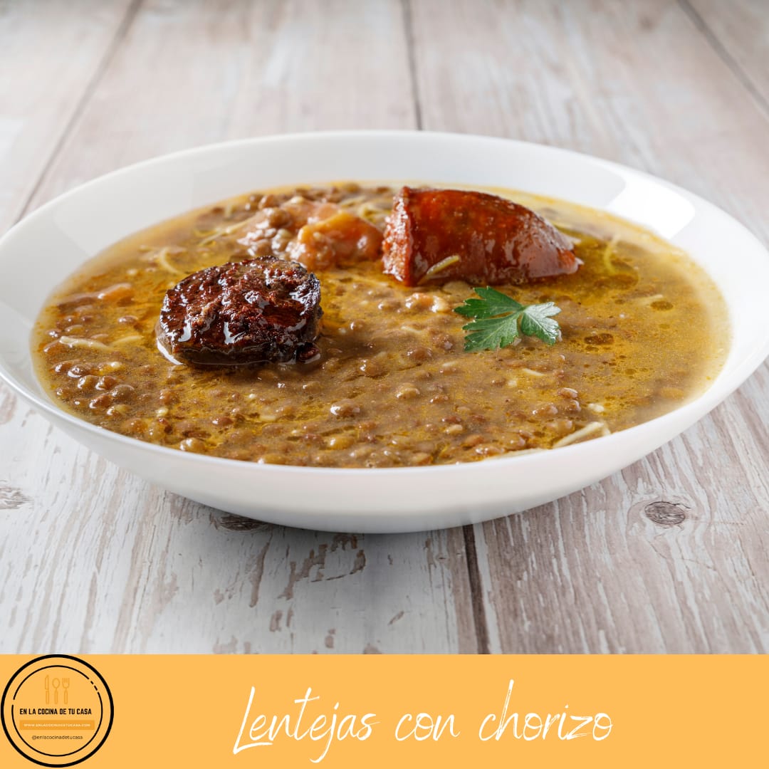 lentejas con chorizo