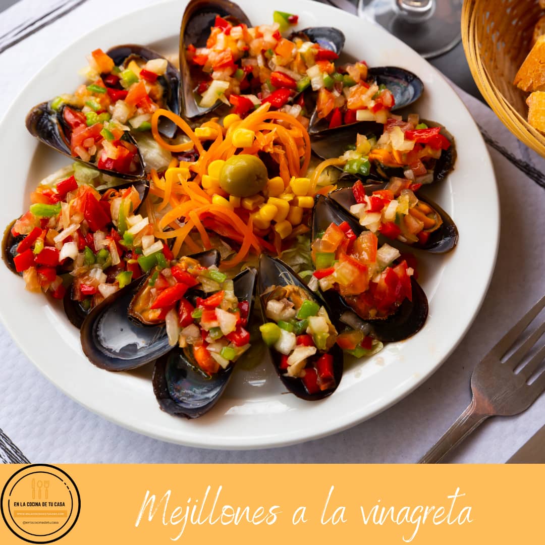 mejillones a la vinagreta