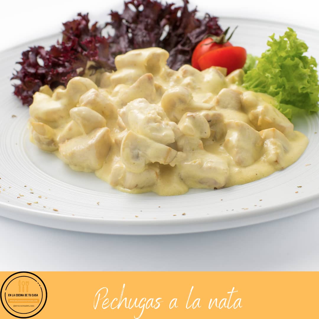 pechugas a la nata