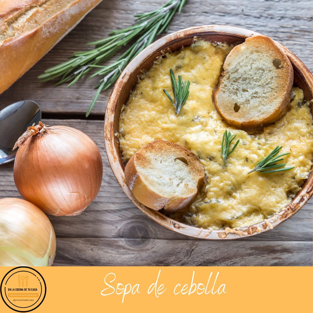 sopa de cebolla