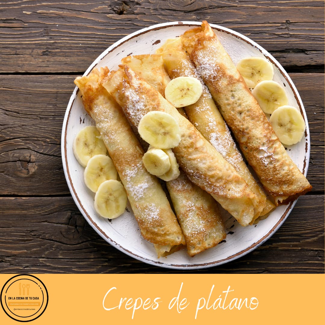 crepes de platano