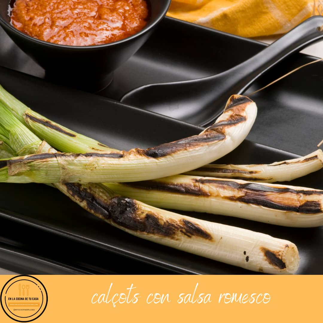 calçots consalsa romesco