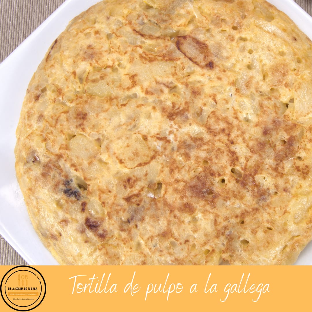 Tortilla de pulpo a la gallega