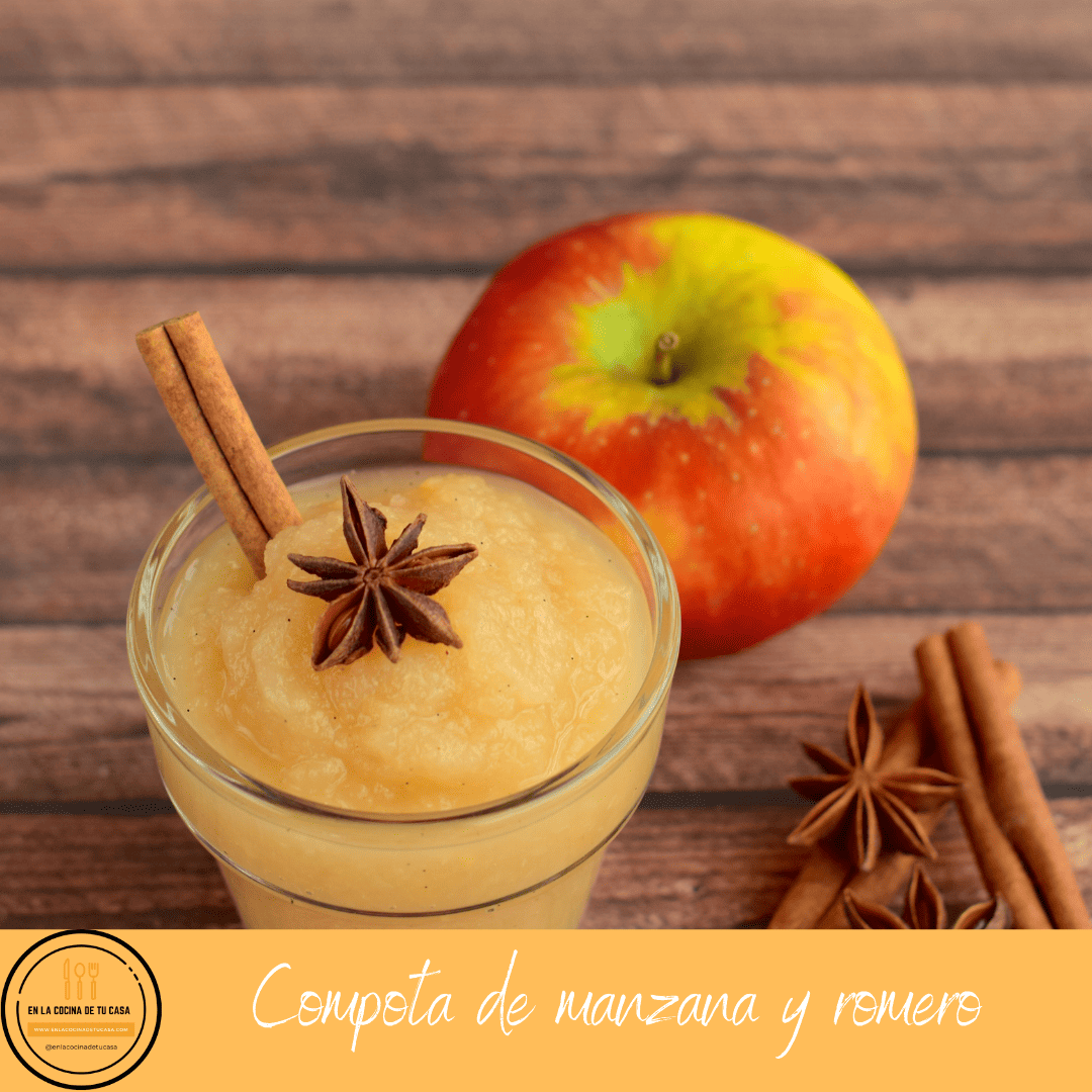 compota de manzana